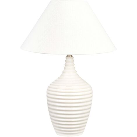Table Lamp CELESTE Ceramic Beige