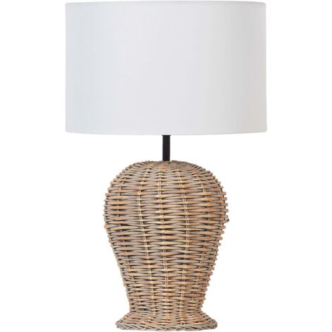Table Lamp FURELOS Rattan Natural