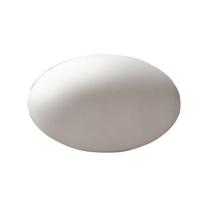 Inspired Mantra - Huevo - Oval Table Lamp 1 Light E27 Outdoor IP65, Opal White