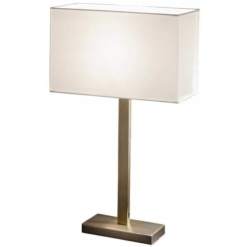 Table lamp in bronze 1 Bulb Height 63 Cm