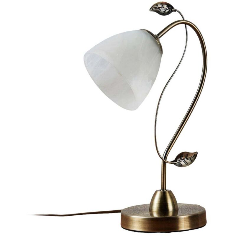 Lindby Table Lamp 'michalina' Made Of Glass For Living Room & Dining Room
