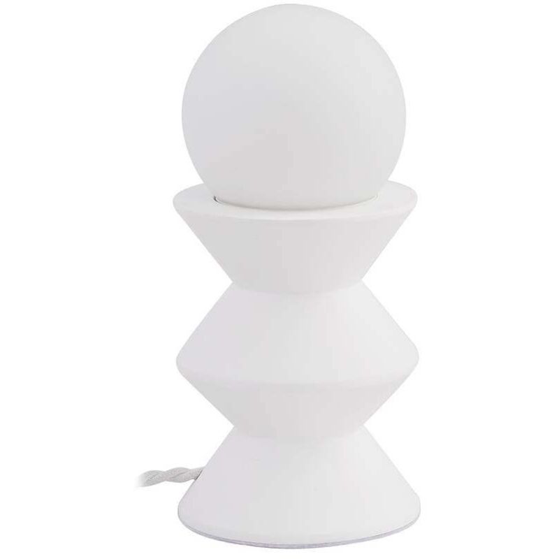 Image of Table Lamp 'Nielson' made of Plaster/Clay&hellip;