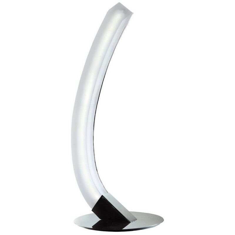 Inspired Mantra - On - Table Lamp Right 5W led 3000K, 500lm, Polished Chrome, Frosted Acrylic