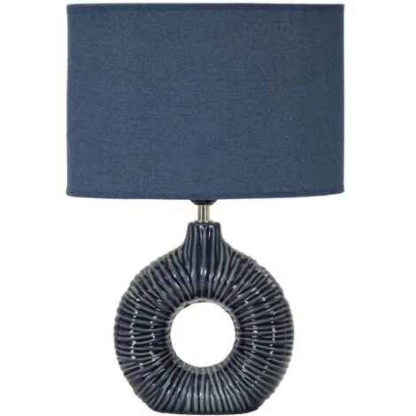 TABLE LAMP SETA BLUE CM 28,5X15X43