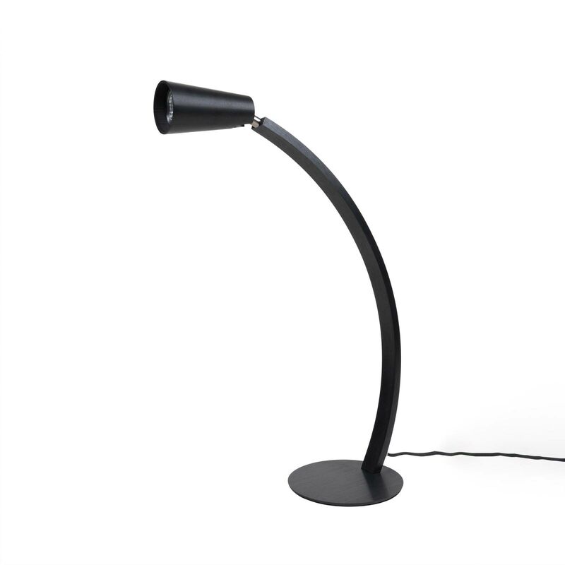 Lucande - Table Lamp Velanoris (modern) in Black made of Aluminium for e.g. Living Room & Dining Room (1 light source, GU10) from black
