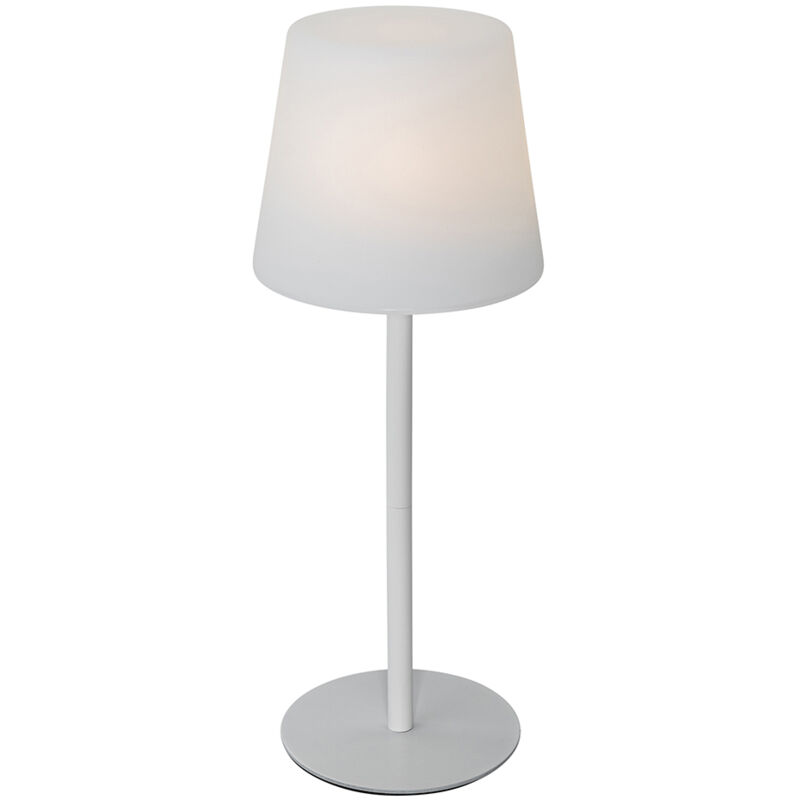 Image of Table Lamp White Rechargeable Incl. led&hellip;