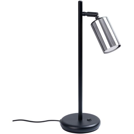 Table lamp WINX black/chrome