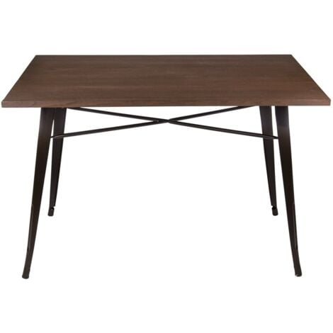 TABLE LANK WOOD 120X80