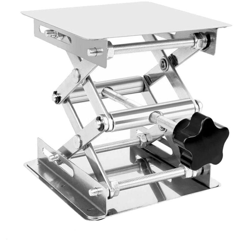 Table lvatrice de Laboratoire Plate-forme de Levage de Laboratoire en Acier Inox lvateur Rglable de Laboratoire 45-150 mm Support de Levage de