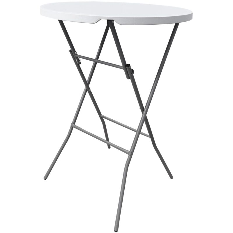 Werka Pro - Table mange debout pliante Ø80 x 110cm