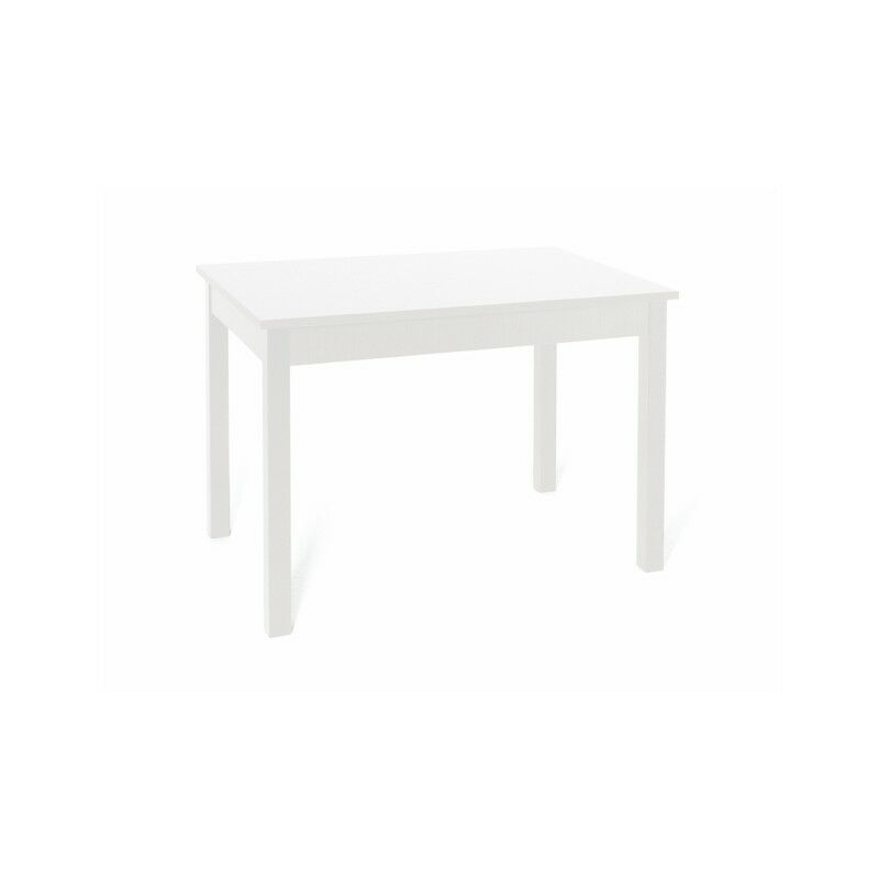 Argonauta Italia - Table à manger en frêne blanc en bois mélaminé cm 70x110