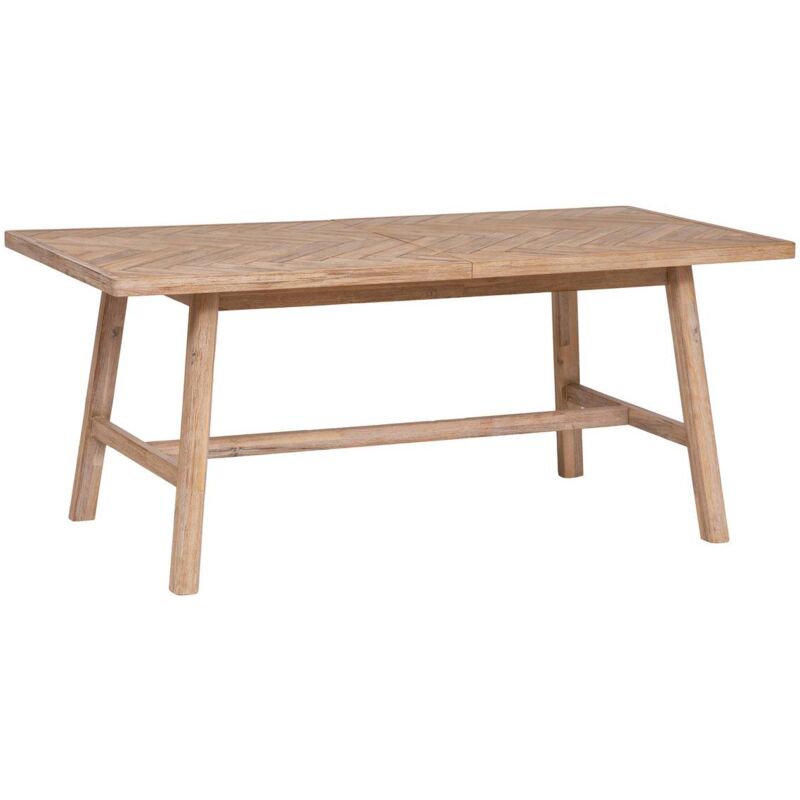 Atmosphera - Table à manger extensible Aeris acacia L180-220cm créateur d'intérieur