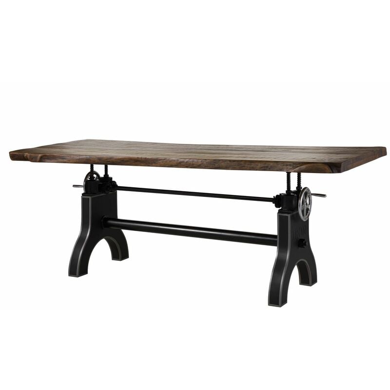 Massivmoebel24 - Table à manger 240x100x80-101 Manguier huilé Bois naturel manchester 104