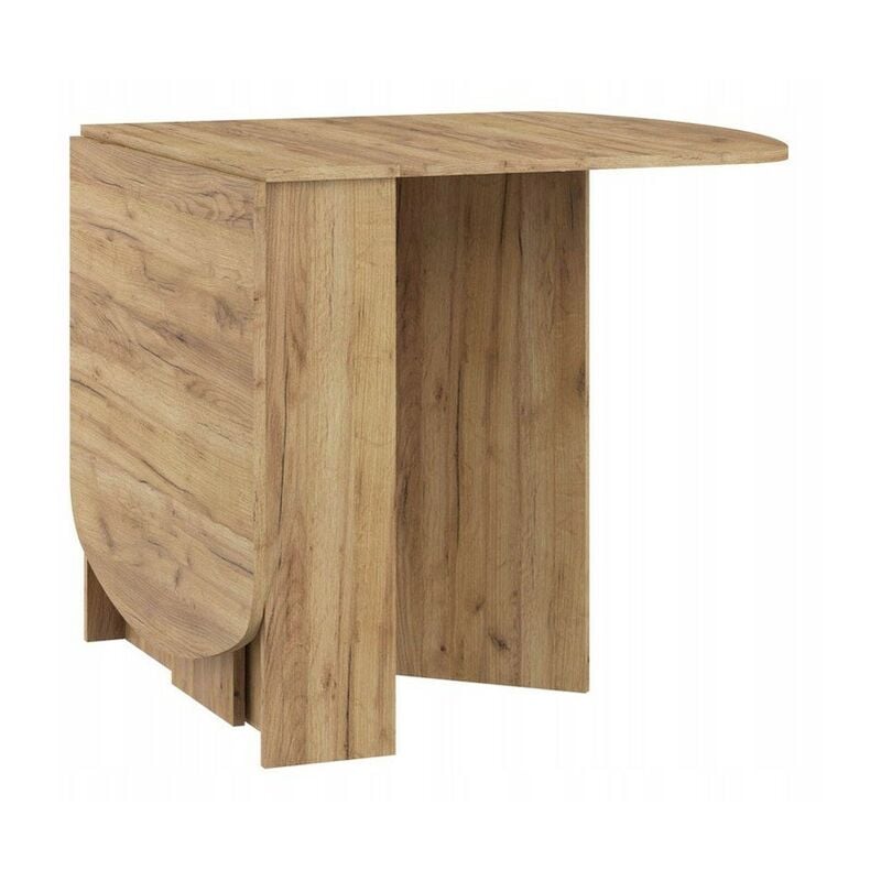 Bb-loisir - Table à manger ovale pliante couleur Or Artisan 150x80cm modèle:HOMNI 2 Table pliable papillon