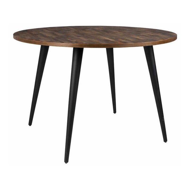 table de salon ronde mo de 110 cm - boite à design - bois