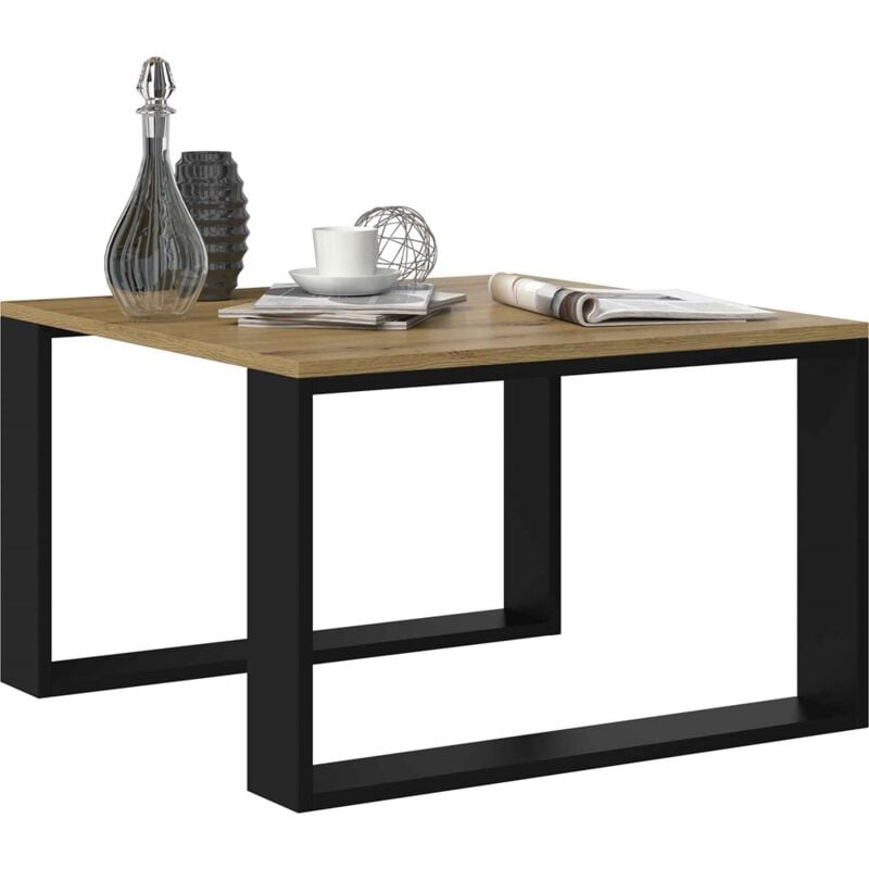 Table basse moderne MINI ARTISAN, NOIR