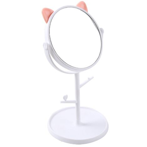 Table miroir bureau simple face créatif mignon chat commode maquillage miroir