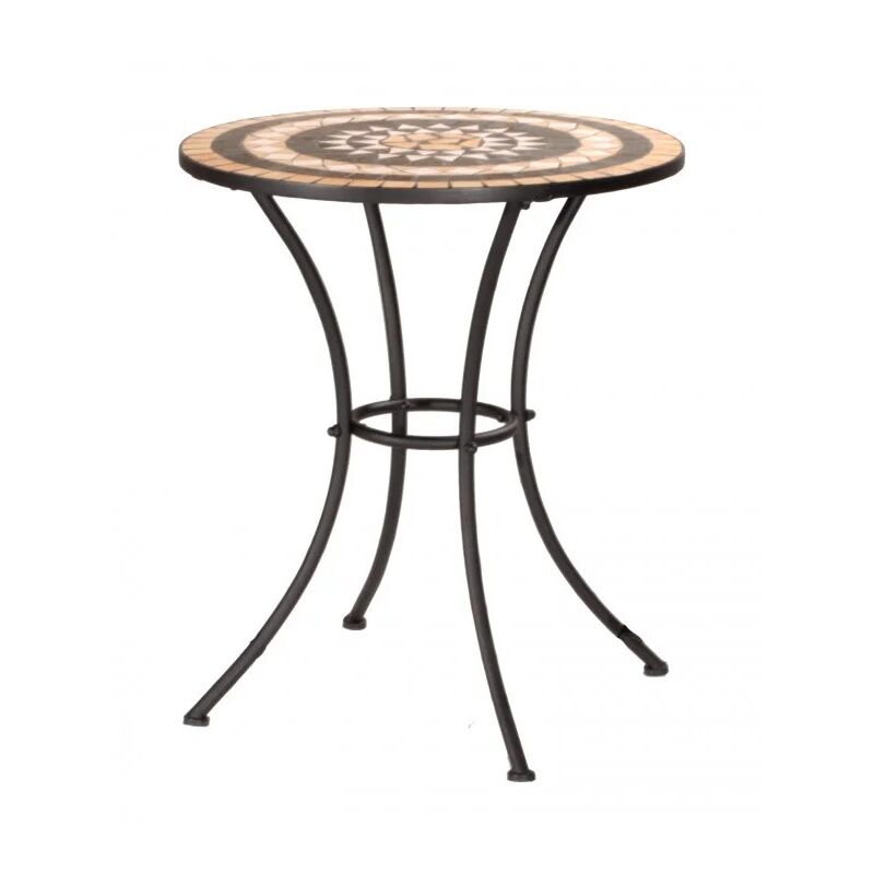 Iperbriko - Table Mosaïque Ronde Design Classique D60