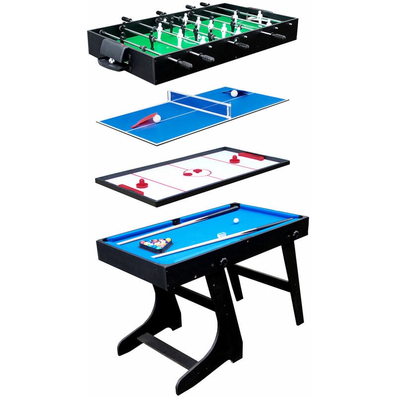 Table multi-jeux 4 en 1