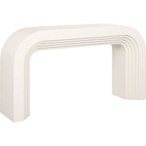 Table Murale Élégante Rainbow Blanc - Blanc éclatant