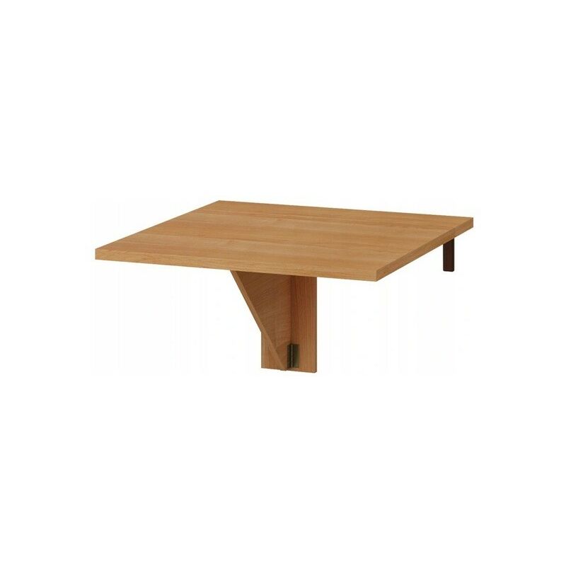 Bb-loisir - Table murale pliable étagère rabattable 70x70 Aulne Modèle: homni 7 Table pliante