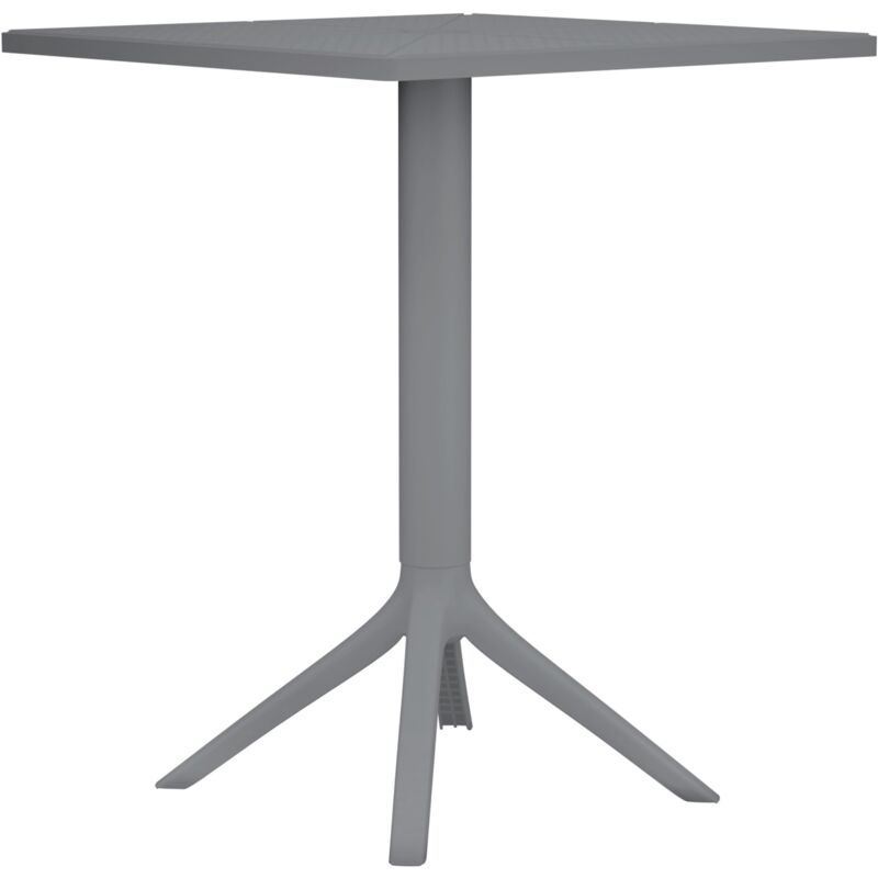 CLP - Table Nuvela 60 x 60 cm Gris foncé