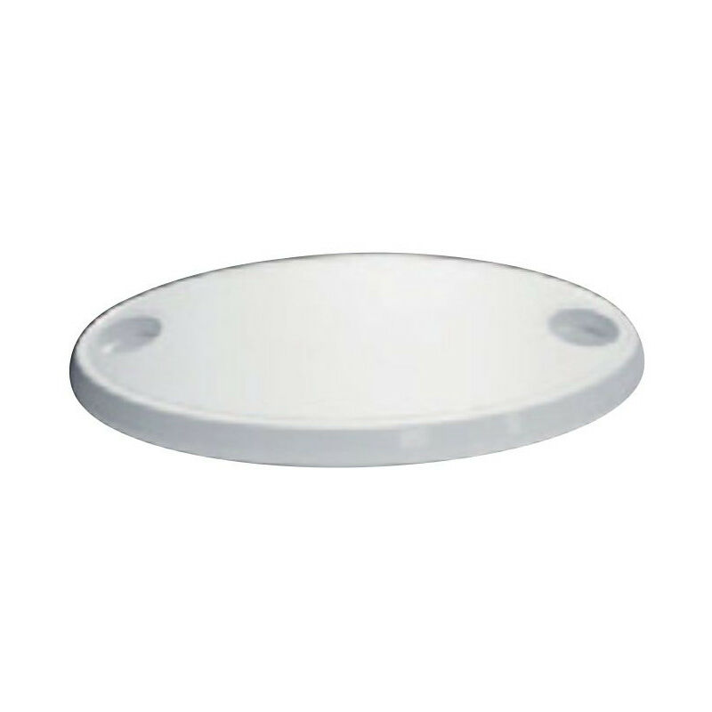 Table ovale en asa Nuova Rade blanc - 76 x 45 x 4 cm