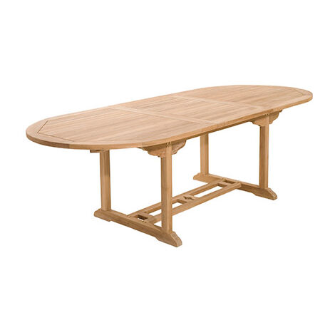Table ovale extensible 180/240 cm en teck - GARDENA