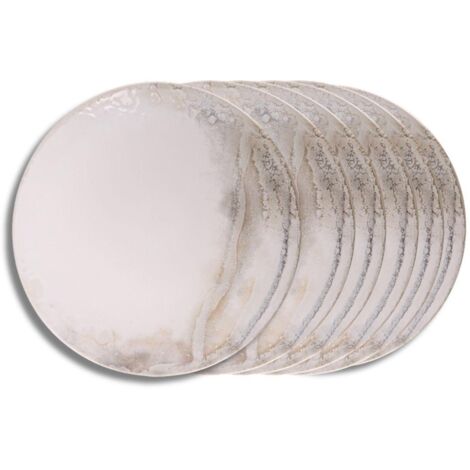 Table Passion - Assiette à dessert Mojave 21 cm (lot de 6)