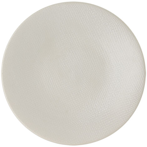 Table Passion - Assiette à dessert Vésuvio blanc 21 cm (lot de 6)