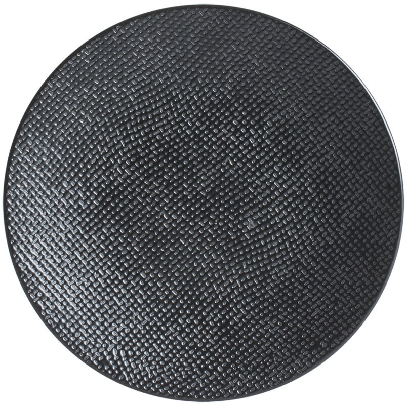 Table Passion - Assiette à pain Vésuvio noir 16 cm (lot de 6)