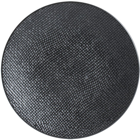 Table Passion - Assiette à pain Vésuvio noir 16 cm (lot de 6)