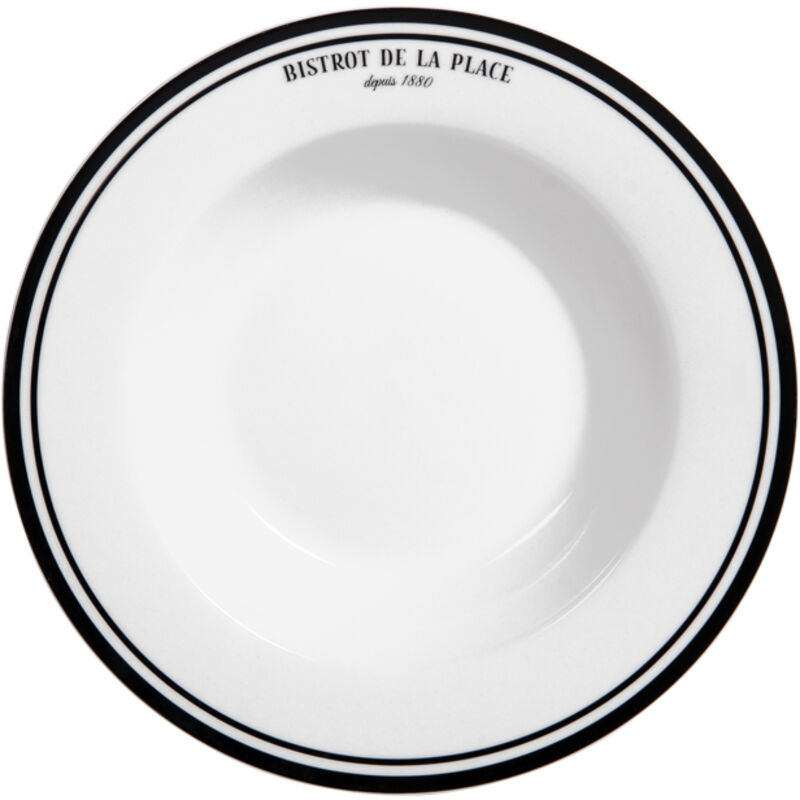 Table Passion - Assiette creuse Bistrot 22 cm (lot de 6)
