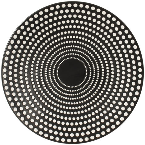 Table Passion - Assiette plate Galaxy pois 27 cm (lot de 6)
