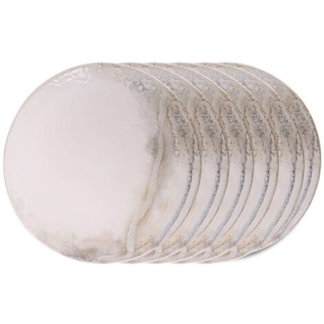 Table Passion - Assiette plate Mojave 27 cm (lot de 6)
