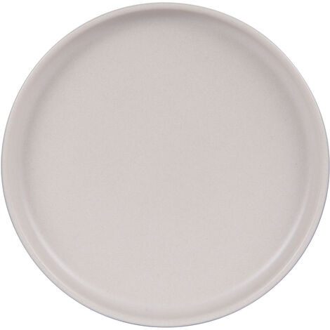 Table Passion - Assiette plate Uno crème 28 cm (lot de 6)