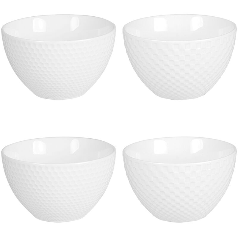 Table Passion - Coffret de 4 coupelles Snow white 11,5 cm