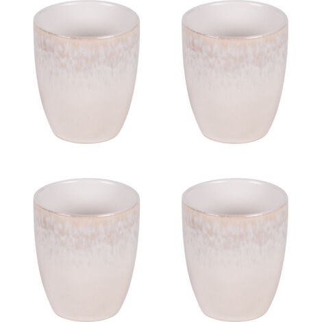 Table Passion - Coffret de 4 gobelets beige Bardenas