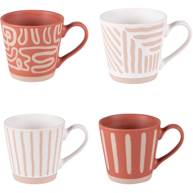 Table Passion - Coffret de 4 tasses Diwali 18 cl