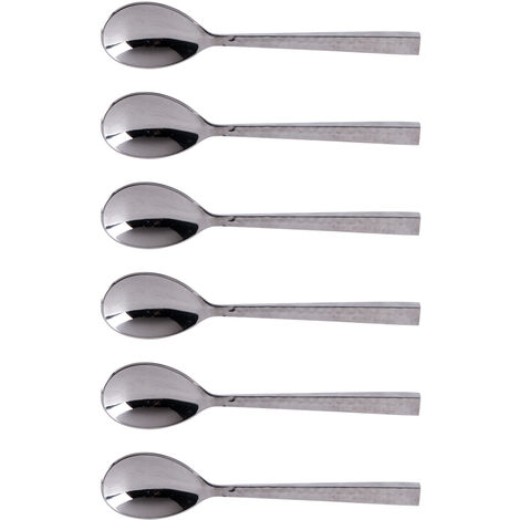 Table Passion - Coffret de 6 cuillères moka Martele