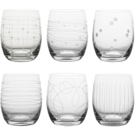 Table Passion - Coffret de 6 gobelets Graphik 30 cl