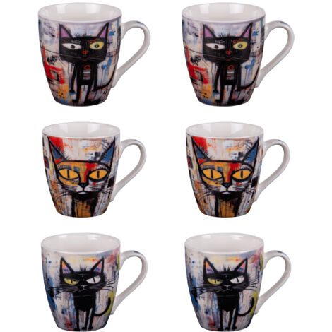 Table Passion - Coffret de 6 tasses Street Cat 23 cl