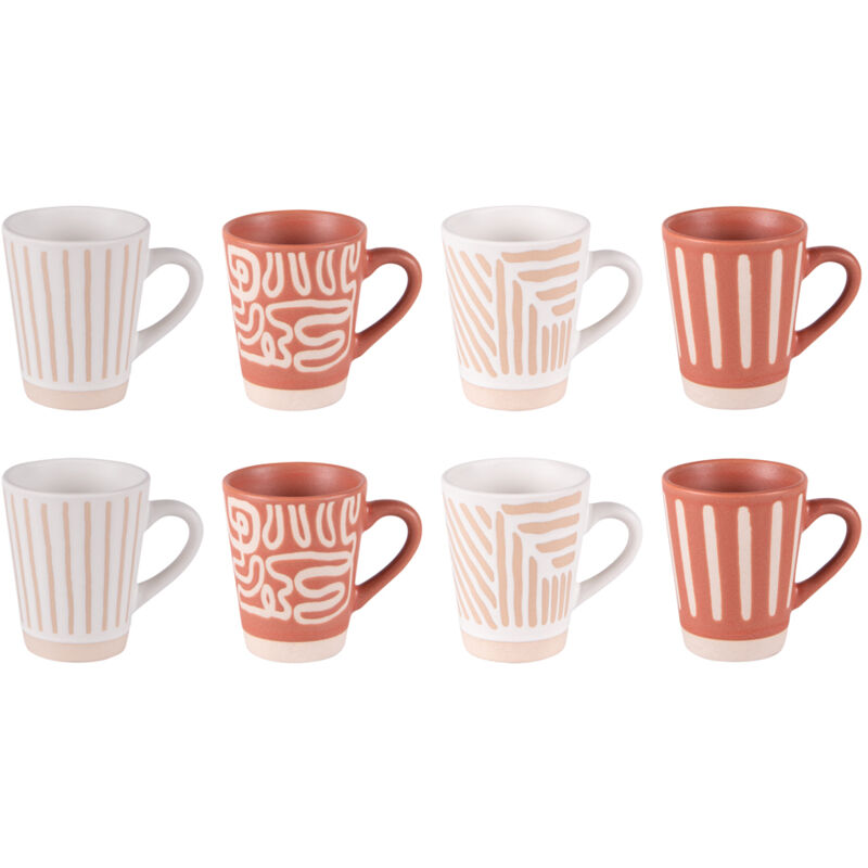 Table Passion - Coffret de 8 tasses Diwali 10 cl