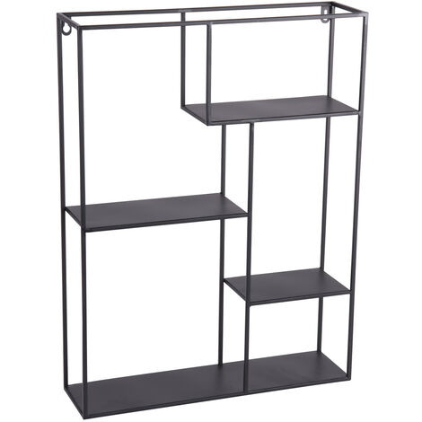 Table Passion - Étagère murale métal rectangle 60x45 cm
