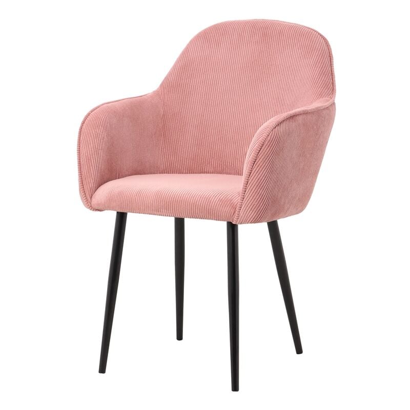 Fauteuil Velvet rose - Table Passion