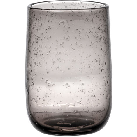 Table Passion - Gobelet Perla bullé gris 25 cl (lot de 6)