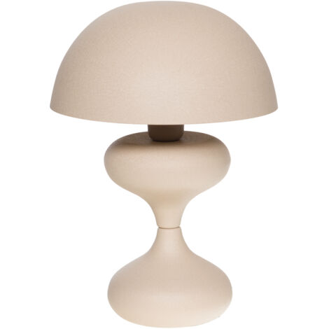 Table Passion - Lampe beige Mira 38 cm