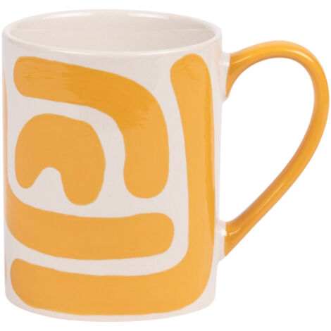 Table Passion - Mug Lulli jaune 25 cl (lot de 6)