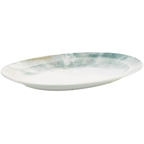 Table Passion - Plat ovale Islande 42 x 30 cm