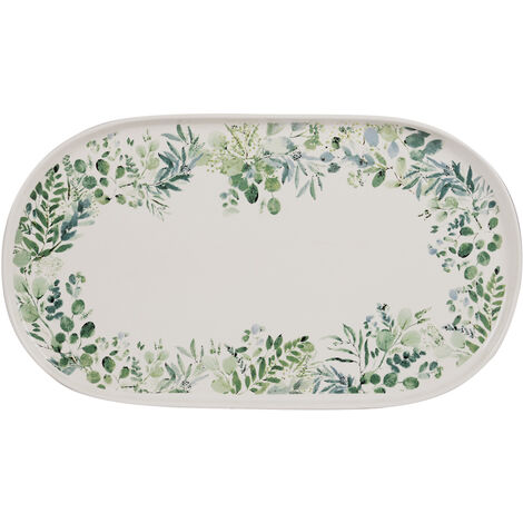 Table Passion - Plat Ovale Natura 39x22 cm